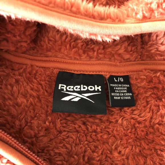 REEBOK Women's Active Zip-Up Soft Fleece Jacket Size Large - Picture 6 of 8